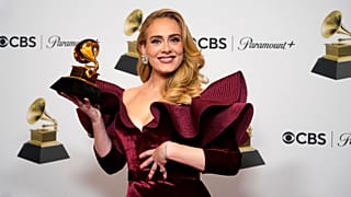 الفنانة أديل بحفل توزيع جوائز غرامي السنوي الخامس والستين في لوس أنجلوس 5  شباط فبراير 2023 