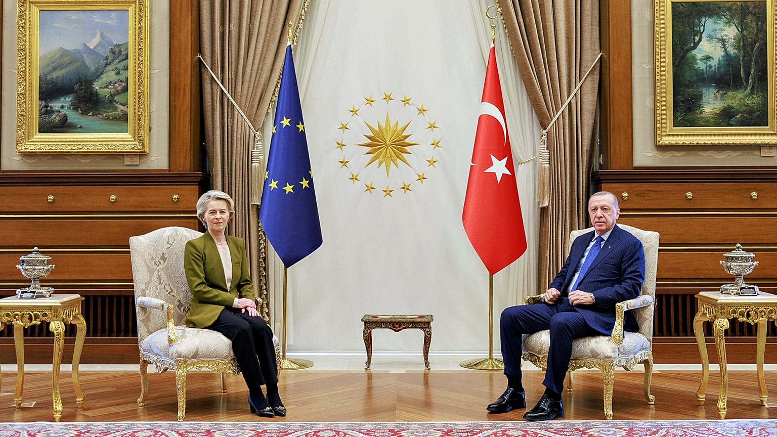 اورزولا فن در لاین با رجب طیب اردوغان