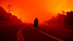  الأمم المتحدة: 2024 يسجل أعلى درجات حرارة في التاريخ - حريق فرانكلين في ماليبو، كاليفورنيا، 10 ديسمبر/كانون الأول 2024. 