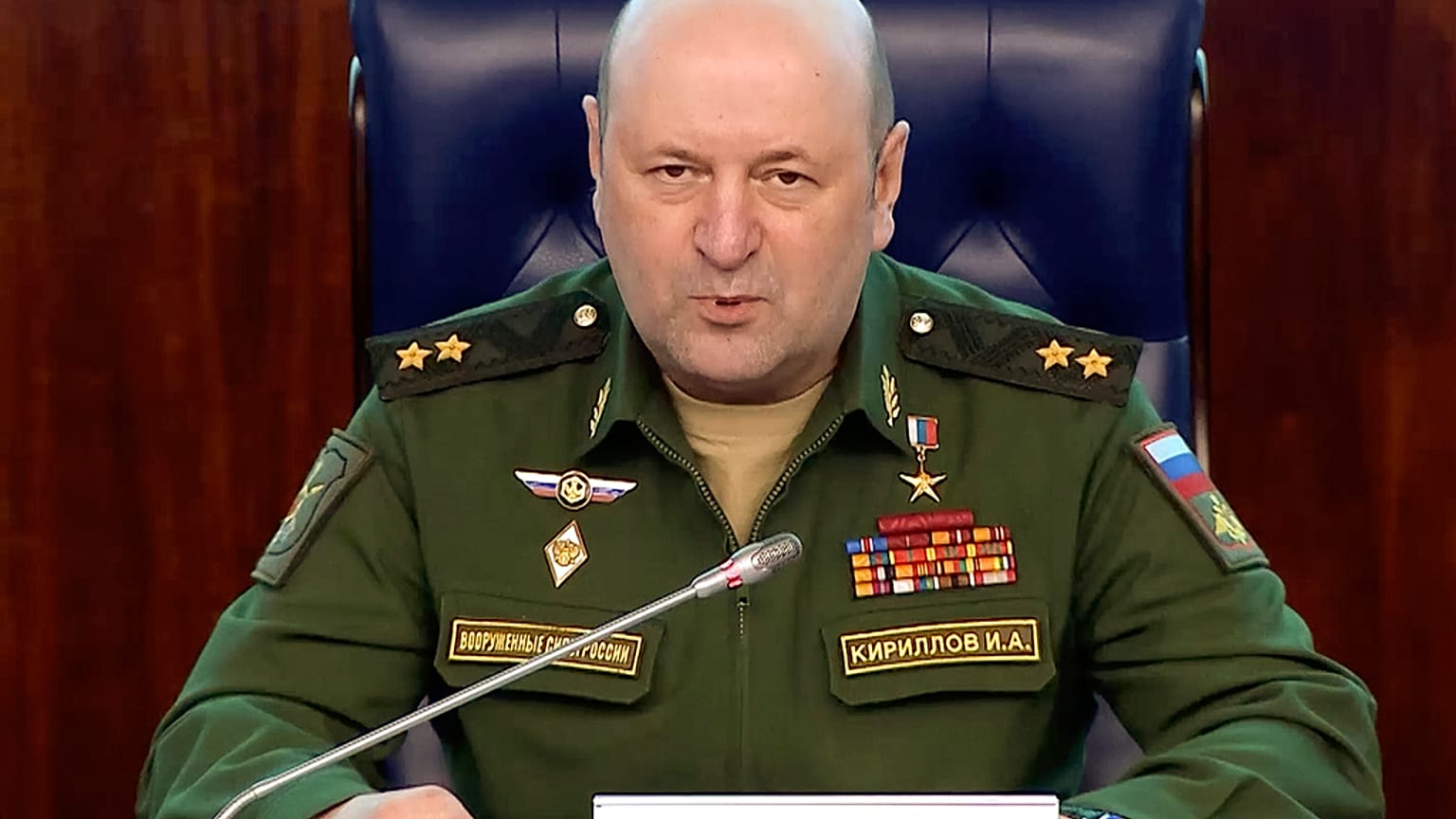 General Igor Kirillow war am Dienstag bei einem mutmaß´lichen Anschlag getötet worden