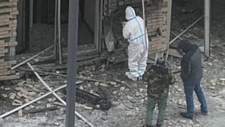 O local onde foram mortos o general Kirillov e o seu assistente