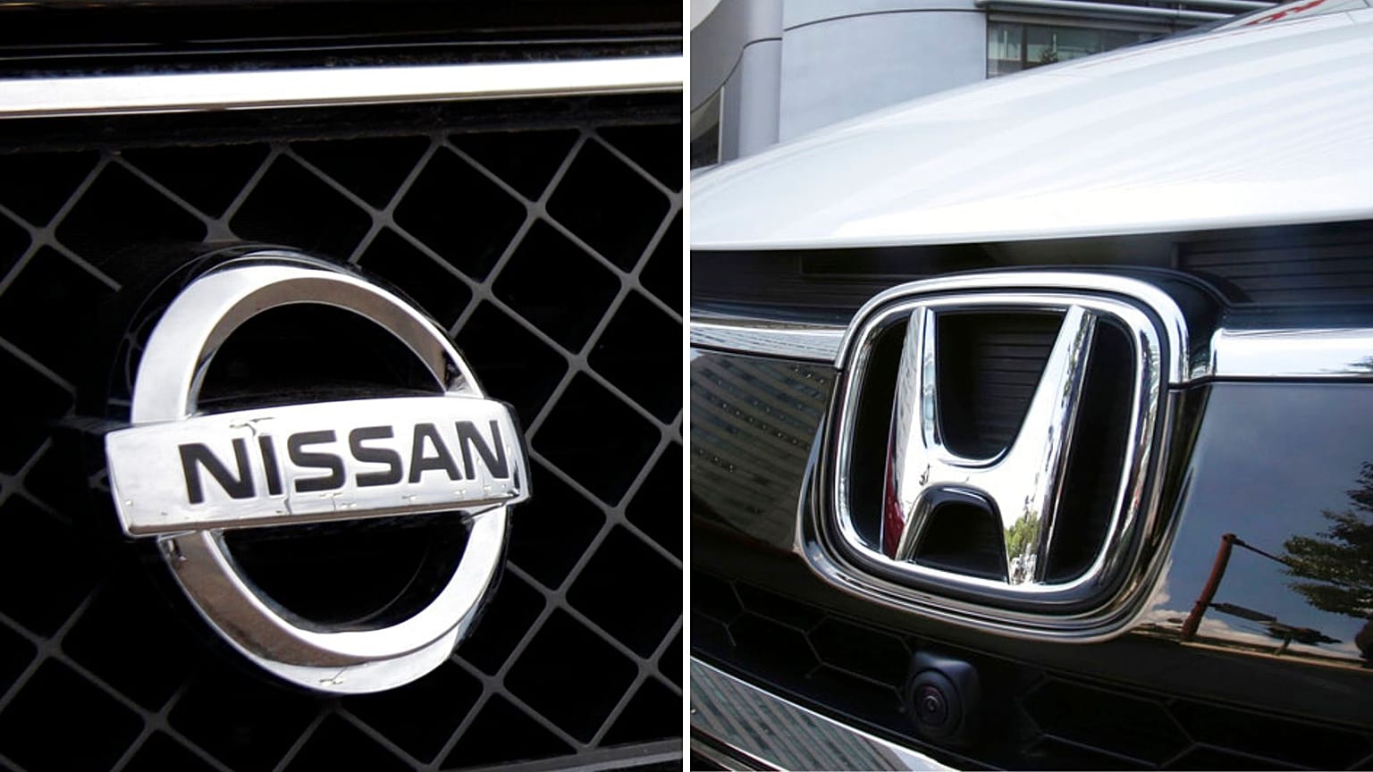 Logotipos de Nissan y Honda