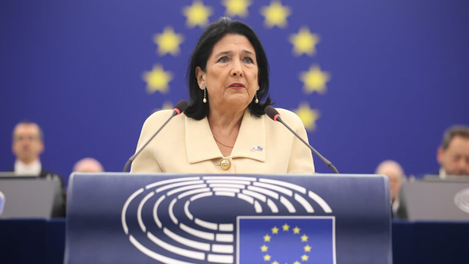 Gürcistan'ın eski Cumhurbaşkanı Salome Zourabichvili