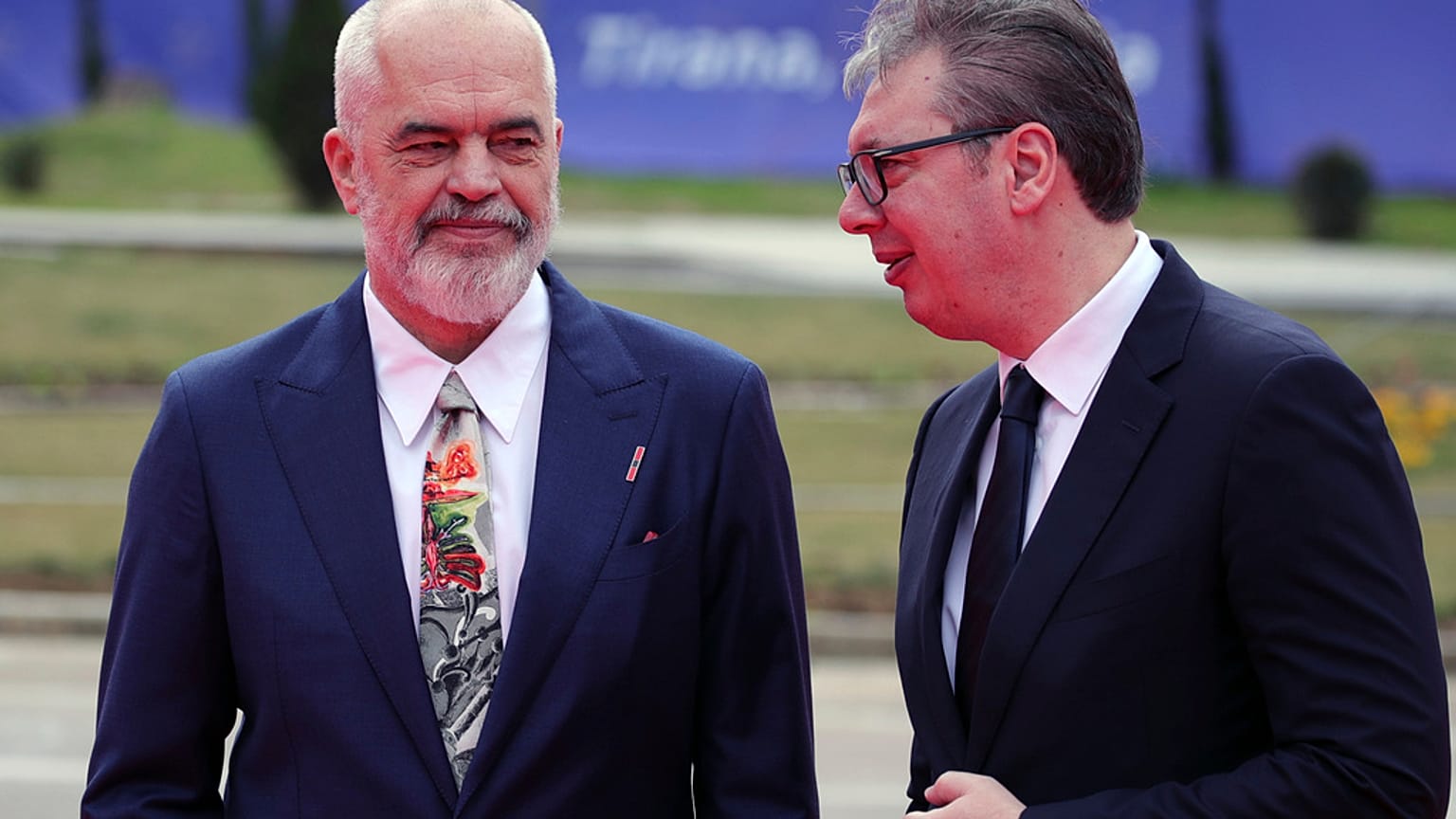 Edi Rama and Aleksandar Vucic