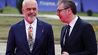 Edi Rama and Aleksandar Vucic