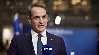 Ο Κυριάκος Μητσοτάκης στις Βρυξέλλες