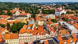 Vista aérea de Vilna