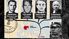 Menekülő útvonalak a SS számára