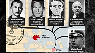 Menekülő útvonalak a SS számára
