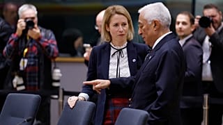 Kaja Kallas and Antonio Kosta