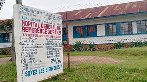 A view of the Panzi general hospital in the Democratic Republic of the Congo in November 2024. 