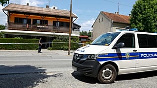 Βαν της κροατικής αστυνομίας - φώτο αρχείου