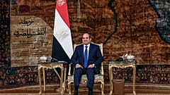 الرئيس المصري عبد الفتاح السيسيفي القاهرة، مصر، الخميس 11 يناير/كانون الثاني 2024.
