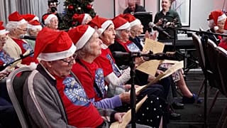 With an average age of 94, care home residents in UK set new record for world's oldest choir