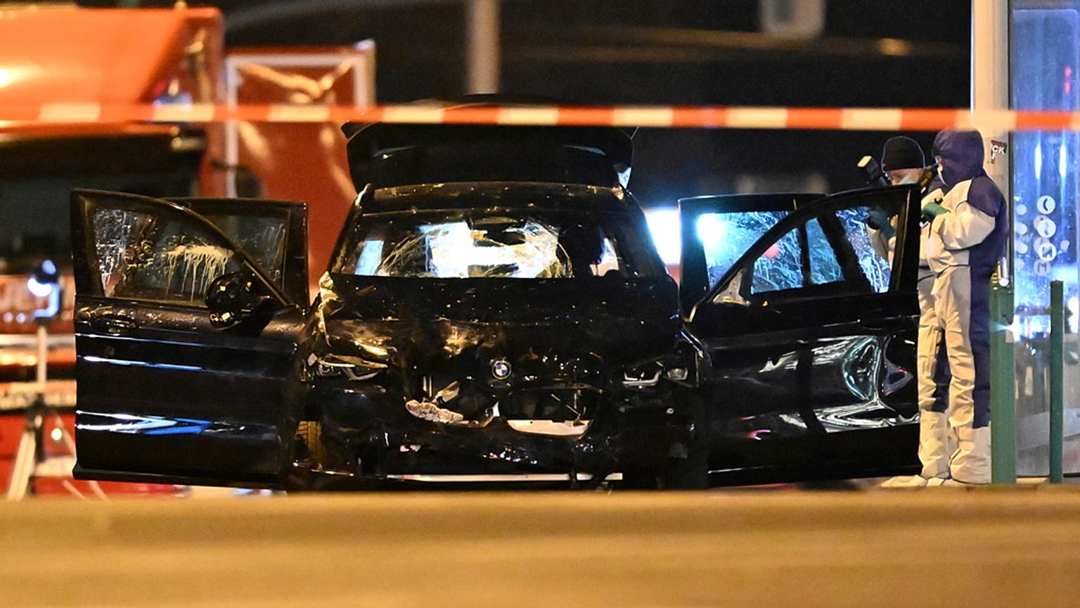 L'auto che ha travolto il mercatino di Magdeburgo