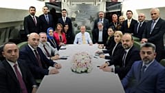 Erdoğan Mısır dönüşü gazetecilerle.