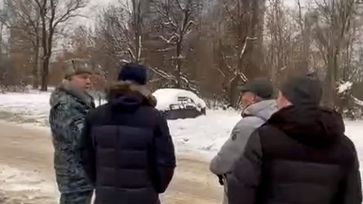 Ukrán dróntámadás után Kazanyban 
