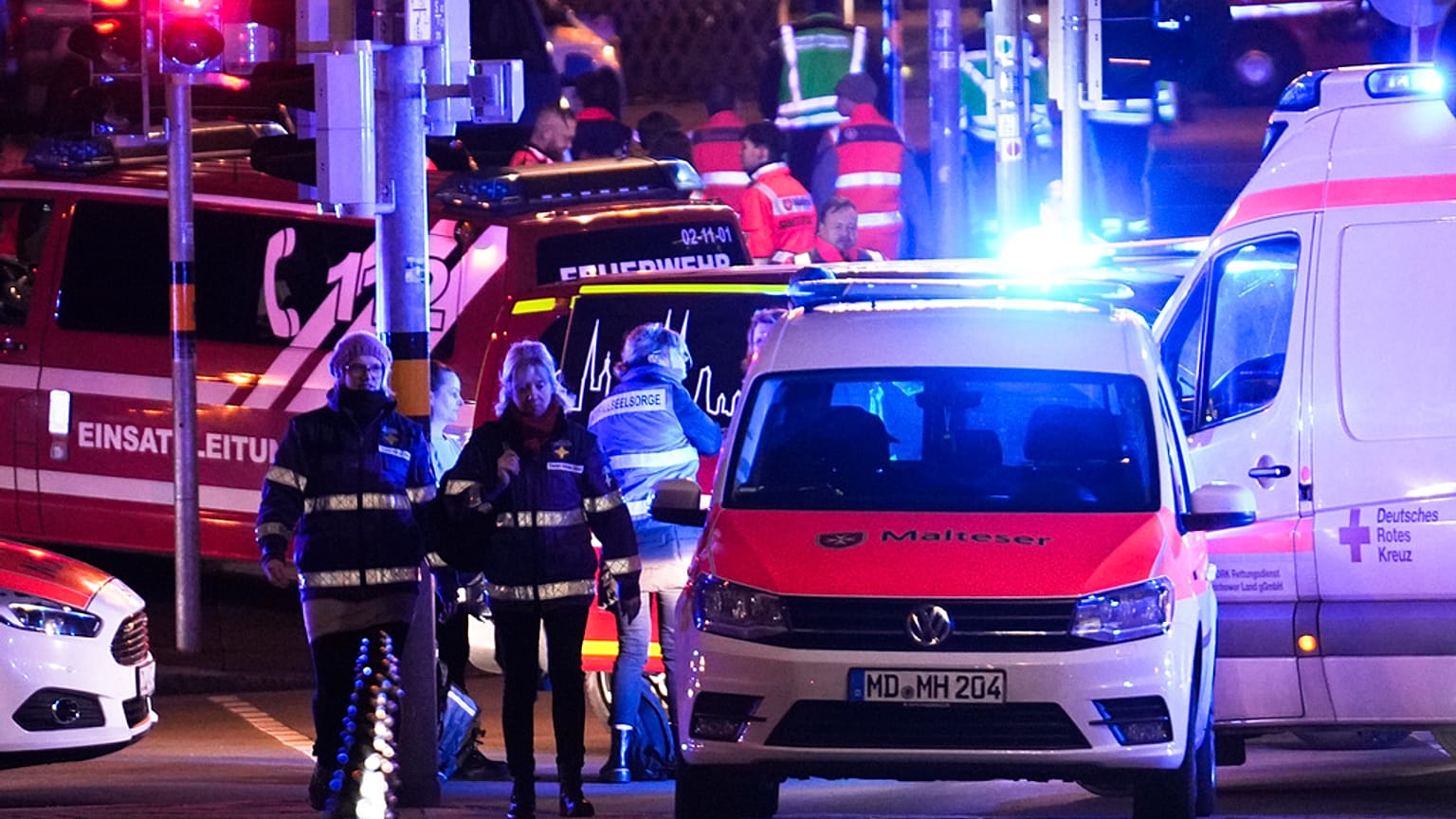 Attentat au marché de Noël de Magdebourg.