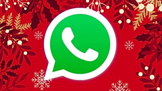 Weihnachtsgrüße verschickt man am schnellesten über den Messager-Dienst WhatsApp.