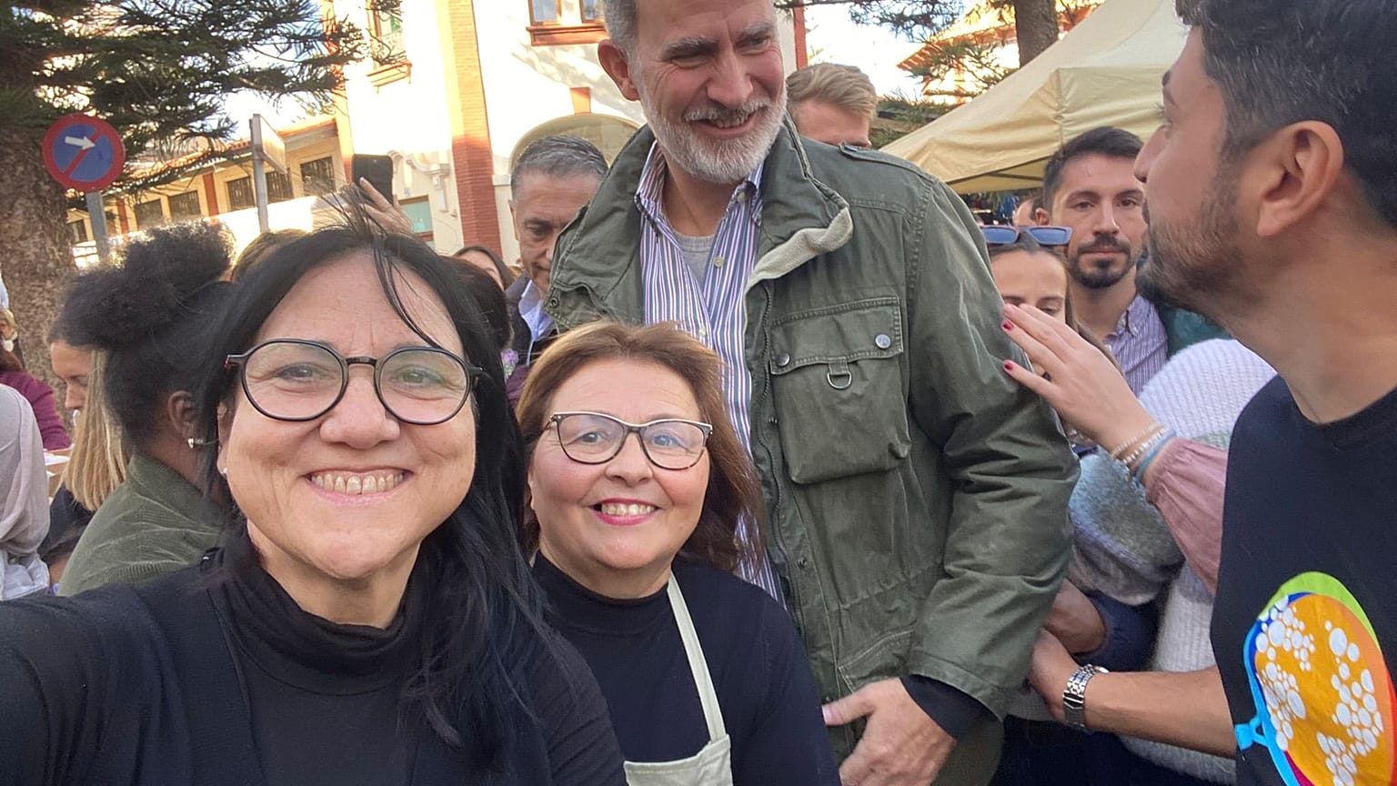Visita sorpresa a Catarroja por parte de la Familia Real al completo