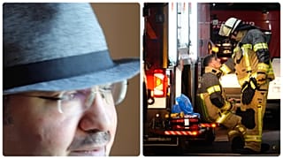 Taleb al-Abdulmohsen, a magdeburgi ámokfutó és a mentőszemélyzet a tragédia helyszínén