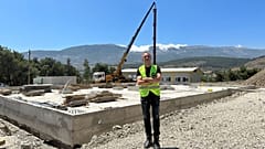 Haluk Levent, kurucusu olduğu sivil toplum kuruluşu Ahbap ile 6 Şubat depremlerinin etkili olduğu Hatay'da, 7 Temmuz 2023