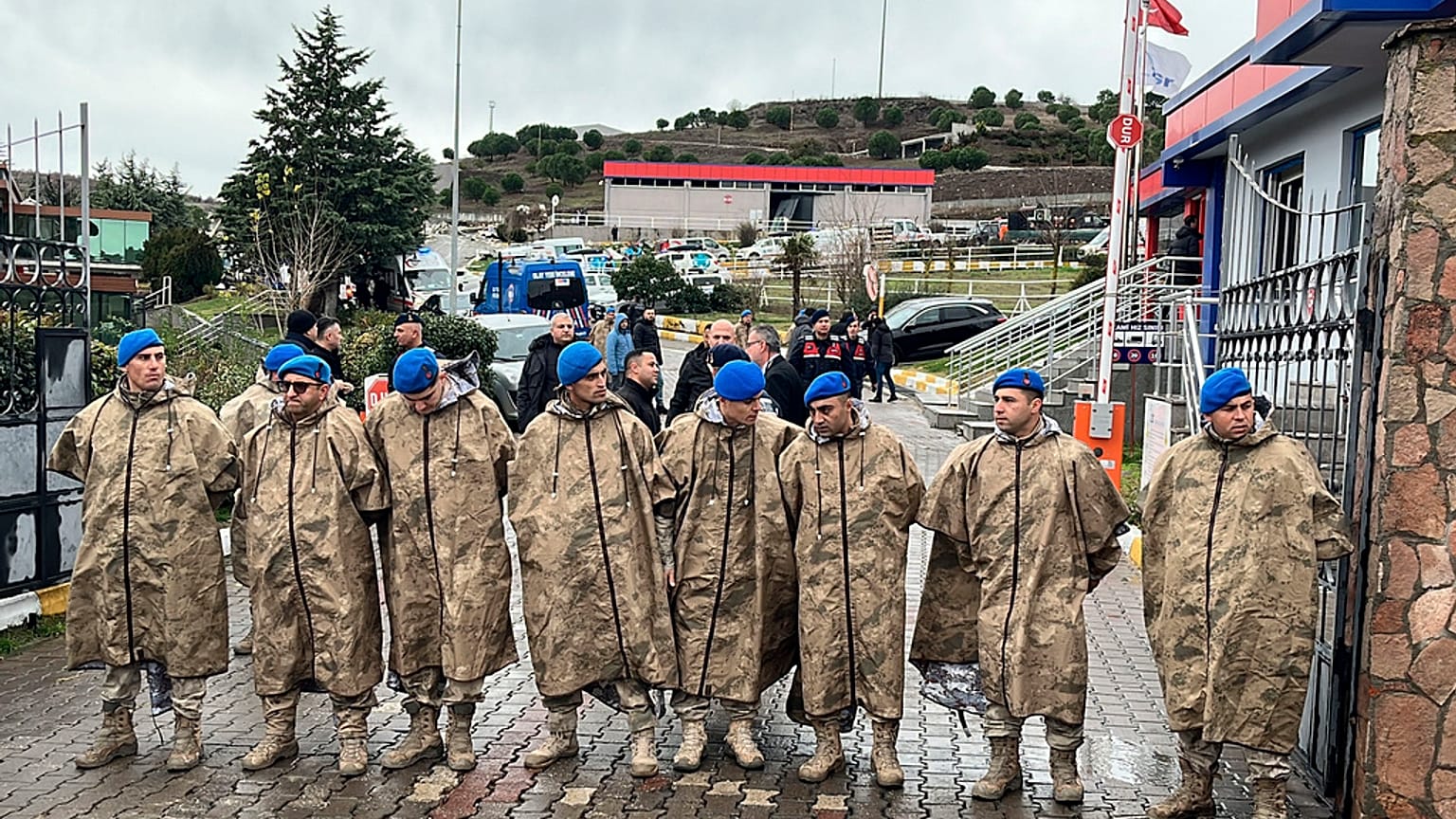 Biztonsági egység a balikesiri gyárnál