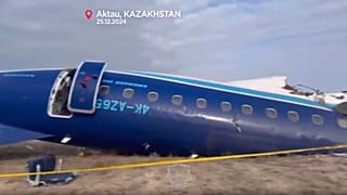 Azerbaycan Hava Yolları'na ait 8432 sefer sayılı uçağın Kazakistan'ın Aktau kenti yakınlarında düştüğünü bildirildi.