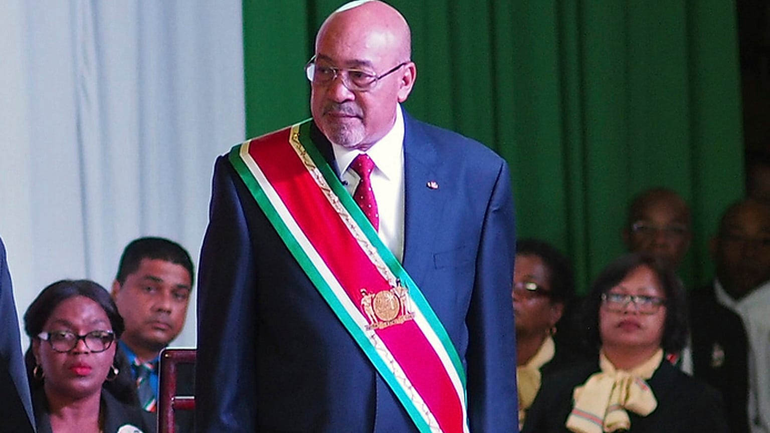 Desi Bouterse, 2015'te seçim yoluyla Hollanda'nın eski denizaşırı toprağı Surinam'da iktidara gelmişti, 12 Ağustos 2015