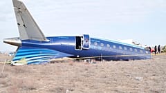 Το αεροσκάφος της Azerbaijan Airlines