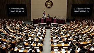 Συνεδρίαση της βουλής στην Νότια Κορέα
