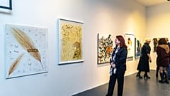 Art Land sanat çalıştayı sergisi.