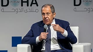 Rusya Dışişleri Bakanı Sergey Lavrov Doha Forum'da konuşuyor, 7 Aralık 2024