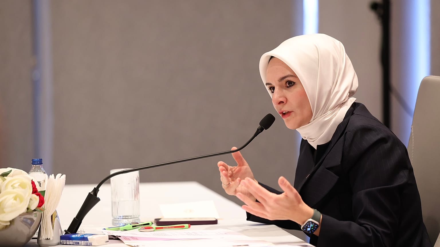Aile ve Sosyal Hizmetler Bakanı Mahinur Özdemir Göktaş, Engelli Hakları İzleme ve Değerlendirme Kurulu'nun beşinci toplantısında, 26 Aralık 2024