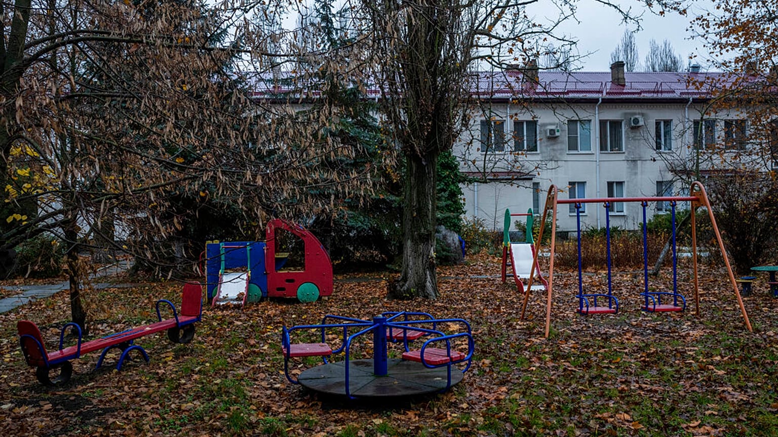 Dziedziniec Chersońskiego Obwodowego Domu Dziecka