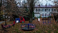 Dziedziniec Chersońskiego Obwodowego Domu Dziecka