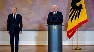 Франк-Вальтер Штайнмайер и Олаф Шольц