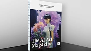 Ejemplar de 'The AI Art Magazine'