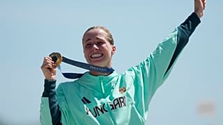 Gulyás Michelle, a párizsi olimpia öttusa aranyérmese