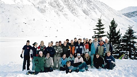 Trabajando la temporada de esquí en Tignes