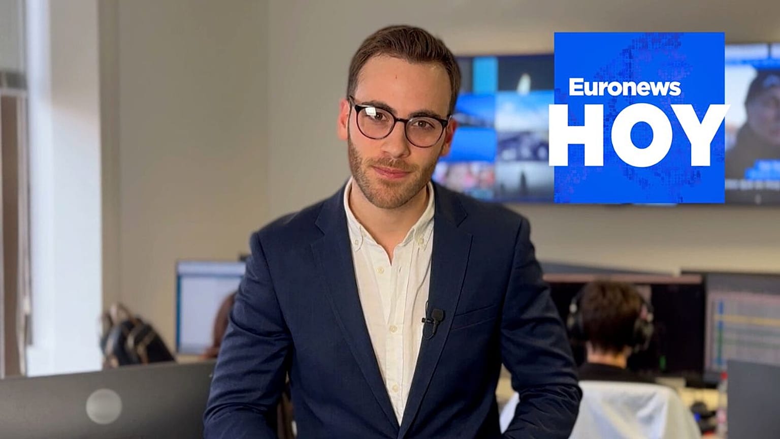 Roberto Macedonio Vega, periodista de 'Euronews'. 