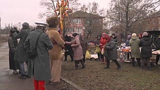 Ukraine traditioneller Festzug
