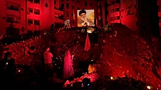 خرابه‌های محل کشته شدن حسن نصرالله