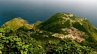 Vista general de Saba
