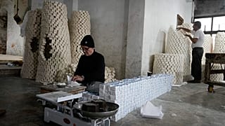 Batı Şeria'nın Nablus kentinde bulunan sabun imalathanesinden bir görüntü, 7 Aralık 2024