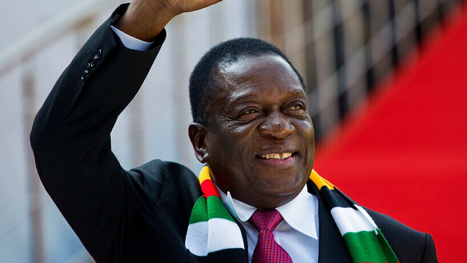 Presidente do Zimbabué, Emmerson Mnangagwa