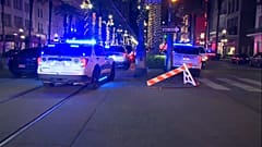 Полиция на Бурбон-стрит после нападения