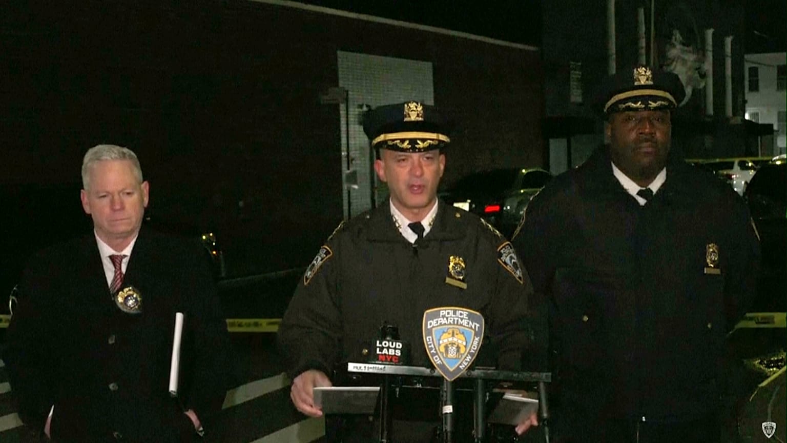 New York Polis Departmanı Devriye Şefi Philip Rivera olaya ilişkin açıklamalarda bulunuyor, 2 Ocak 2025.