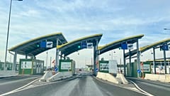 A Nagykereki-Bors II. határátkelő 2025. január 2-án