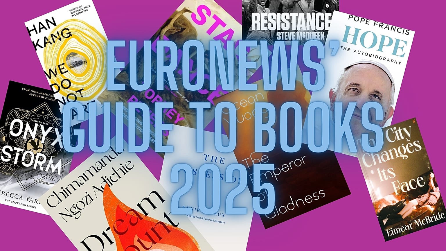 Guia cultural da Euronews para os livros de 2025